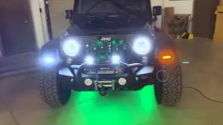 Jeep LED Light Bars - 4.5