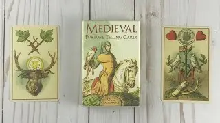 Medieval Fortune Telling Cards | Old Cartomancy | Flip Through | 36 Full Colour Cards & Instructions