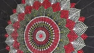 Don't forget Palestine|| Acrylic Dot Art Painting