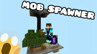 Mastercraft skyblock part:4 - I builded MOB SPAWNER (EPIC LOOT)