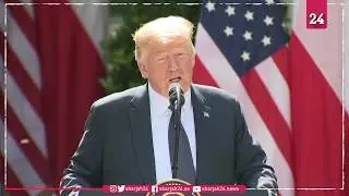 Trump on US troops in Europe, Poland's Duda and attacks on statues