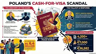 Skandal Wizowy: Fałszywe Polskie Wizy za 6,4 mln Rupii (Aresztowania) (Visa Scandal: Fake Polish)