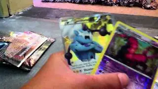 Opening 7 packs of pokemon emerging powers (UNREAL PULLS, M