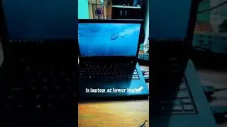 DIY laptop stand work from home