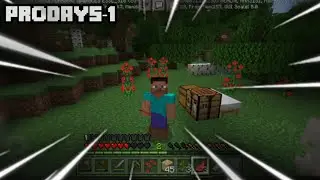 TIME to make my own WORLD | Minecraft gameplay [ Prodays-1 ]