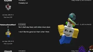 READING MY OLD ROBLOX FORUM POSTS