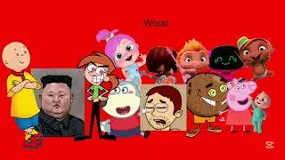 Best to worst characters list