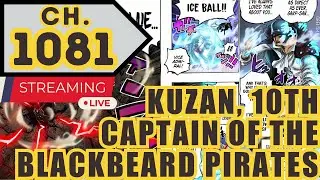 10TH TITANIC CAPTAIN OF THE BLACKBEARD PIRATES!! One Piece Manga Chapter 1081 | Live Reaction