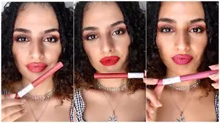 MAYBELLINE SUPER STAY MATTE INK CRAYON KALEM MAT RUJLARI DENEDİM 💄💋💜 TESTER YOKSA ÖZGE VAR 🕺