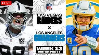 LAS VEGAS RAIDERS VS. LOS ANGELES CHARGERS - WEEK 13 WATCH PARTY