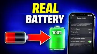 How To Show Battery Percentage On iPhone