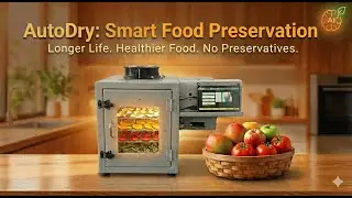 This Machine Dries Food by Itself | AutoDry Project Demo