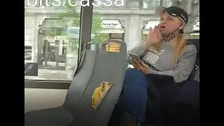 LITIGIO FURIOSO SUL BUS TRA UNA PASSEGGERA ED IL CONDUCENTE LIVE SU TWITCH DA ISABHELL
