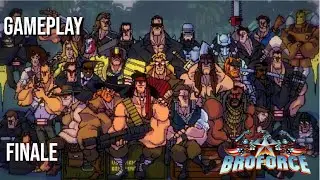 Broforce - Final Chapter 15 | Epic Boss Battle & Ending! 💥🔥
