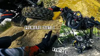 On fait les fous à 9 machines et ça se termine mal, le scrambler finit en PLS ! (Kymco Maxxer 300)🔥🔥