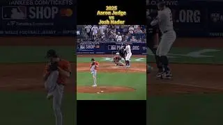 【Aaron Judge】vs Josh Hader 2025 All Pitches NewYork Yankees #shorts