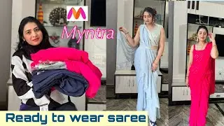 Myntra Ready to wear Sarees || Party wear collection || indya || under 2000 ||