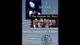 Alternate Reality (Live) | Doc Rock & The Asylum All Stars | 17-Piece Big Band | Fat Cat, Las Vegas