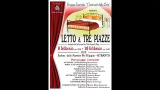 Letto a Tre Piazze | I Teatranti delle Orte | Commedia | InOnda WebTv