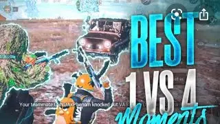 1vs4 in pochinki 🔥 (aim assist off) #Shorts #1vs4shorts #2 #viralshorts