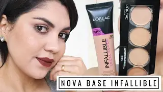 Nova Base e Corretivo Infallible Total Cover + Comparando com as Anteriores