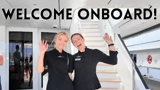 Provisions, cleaning and a fish market visit - Part 2 of the turnaround on a Super yacht.