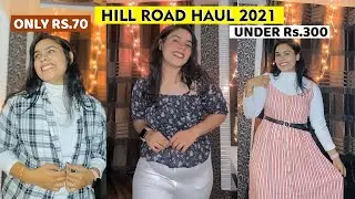 **BANDRA HILL ROAD SHOPPING Experience 2021*Hill Road Shopping Haul❤️||Kashikajain||mumbaishopping
