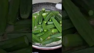 Dahi Bhindi Masala #food #recipe #asmr