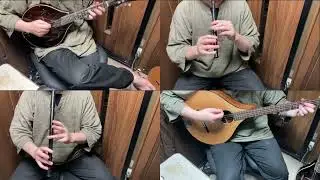 ライブアライブ　功夫編BGMアイリッシュ楽器演奏メドレー　Live A Live - Kung Fu BGM Irish arrangement