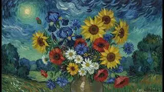 Flower Garden | TV Art Screensaver for TV Wallpaper | Vista Frame