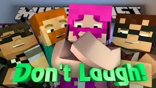 Minecraft DON'T LAUGH! Ft. MunchingBrotato, Sky, Dar, and FireRockerz