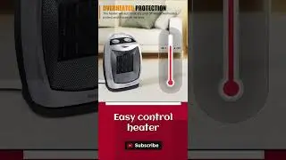 Best Portable Ceramic Space Heater For Bedroom #shorts