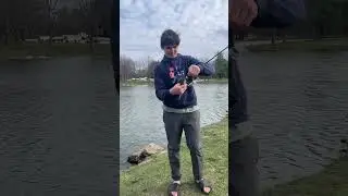 Catching central Illinois trout. #trout #catchandcook #keeper #fish #centralillinois #eatfish #fishy