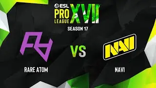 Rare Atom vs NaVi | Карта 3 Overpass | ESL Pro League Season 17