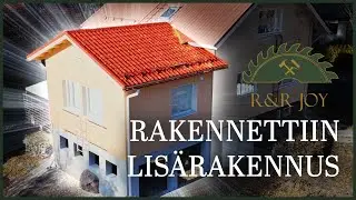 Rakennettiin omakotitaloon laajennus