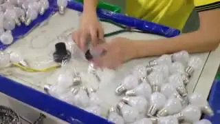 LED Bulb Cap crimping nailing machine
