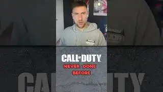 Call of duty has never done this before..
