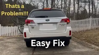 How to CHANGE your break light bulb | 2013 Subaru Outback