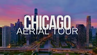 Chicago Downtown Aerial Tour | Cinematic Drone Footage 4K | Windy City Skyline Guide, Architecture