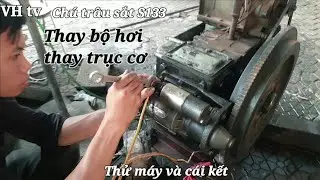 @ VH tv Đề thử tr&acirc;u sắt D133 mới thay hơi thay trục cơ v&agrave; kết quả .👍