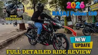 NEW 2026 BAJAJ PULSAR 150 FULL DETAILED RIDE REVIEW | PULSAR 150 BIG UPDATE , PRICE