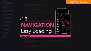 Add a custom Navigation Link for lazy loading | SwiftUI Crypto App #18