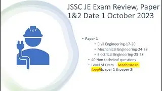 JSSC JE EXAM Analysis Civil Engineering 1 October 2023