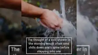 Health benefits of cold showers. #factscorner