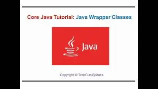 Core_Java_23 - Java Wrapper Classes