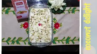 Coconut Delight | Dessert | DIY with Dr. Sobia #dessertrecipe #homecooking #sweetsrecipe #easyrecipe