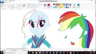 {{MLP Speed Base}} EQG Fluttershy And Rainbow Dash New Style~}}