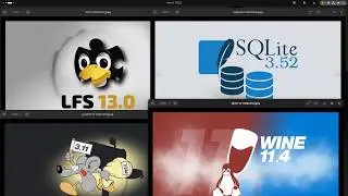 Linux From Scratch 13.0 | HackerOS 4.4 | SQLite 3.52 | Postfix 3.11 | Wine 11.4