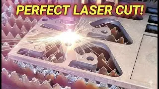 Unbelievable Precision! CNC Fiber Laser Cutting Satisfying Compilation