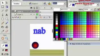 136 Macromedia Flash في برنامجMixer استخدام لوح المزج